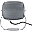 GLOBOSTAR® FLOOD-XENA 90121 Προβολέας Σποτ Wall Washer LED 12W 1320lm 10° AC 220-240V Αδιάβροχο IP65 Θερμό Λευκό 2700K - Γκρι Ανθρακί - Μ13.5 x Π11 x Υ15cm - 3 Χρόνια Εγγύηση