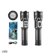 Επαναφορτιζόμενος φακός LED - FA-LS02-TG - 817513