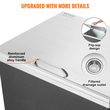 Παγοθήκη VEVOR Drop-in, 28"Μ x 16"Π x 17"Υ, Ψυγείο πάγου από ανοξείδωτο ατσάλι, Επαγγελματικός κάδος πάγου με αρθρωτό κάλυμμα, Μπάρα πάγου κουζίνας εξωτερικού χώρου 40 λίτρων, Συμπεριλαμβάνεται σωλήνας αποστράγγισης και τάπα αποστράγγισης, για κρύο κρασί και μπύρα