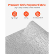 Στόρια VEVOR Panel Track, Επεκτεινόμενη ράγα από 116 cm έως 218 cm Π, Κουρτίνες με δυνατότητα περικοπής έως 243 cm Υ, Ρυθμιζόμενα κάθετα στόρια για συρόμενες πόρτες, Πόρτες βεράντας, Διαχωριστικό δωματίου, Παράθυρο, Γκρι