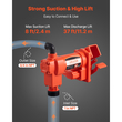 Αντλία μεταφοράς καυσίμου VEVOR 230V, 15 GPM 57 L/min, ηλεκτρική αντλία μεταφοράς λαδιού AC, μέγιστη ανύψωση αναρρόφησης 8 ft/2,4 m, μέγιστη ανύψωση 37 ft/11,28 m, προστασία υπερθέρμανσης, για βενζίνη ντίζελ κηροζίνη βιοντίζελ αιθανόλη