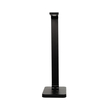 GLOBOSTAR® TEBLA 60482 Μοντέρνο Επιτραπέζιο Φωτιστικό Γραφείου με Ασύρματη Φόρτιση 5W 1A LED 5W 500lm 120° AC 220-240V IP20 Ρυθμιζόμενο Λευκό CCT με Αφή 2700K/4500K/6000K Dimmable - Bridgelux SMD Chip - Μαύρο - Μ11 x Π31 x Υ52cm - 2 Χρόνια Εγγύηση