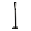 GLOBOSTAR® TEBLA 60482 Μοντέρνο Επιτραπέζιο Φωτιστικό Γραφείου με Ασύρματη Φόρτιση 5W 1A LED 5W 500lm 120° AC 220-240V IP20 Ρυθμιζόμενο Λευκό CCT με Αφή 2700K/4500K/6000K Dimmable - Bridgelux SMD Chip - Μαύρο - Μ11 x Π31 x Υ52cm - 2 Χρόνια Εγγύηση