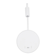 GLOBOSTAR® GOOSE 61693 Μοντέρνο Φωτιστικό Τοίχου - Απλίκα Ξενοδοχείου Reading Light με Φορτιστή USB 3A LED 6W 600lm 36° & 360° AC 220-240V IP20 Θερμό Λευκό 2700K - Bridgelux COB Chip & TÜV SÜD Driver - Λευκό Ματ - Μ15.5 x Π22.5 x Υ30cm - 3 Χρόνια Εγγύηση