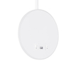GLOBOSTAR® GOOSE 61693 Μοντέρνο Φωτιστικό Τοίχου - Απλίκα Ξενοδοχείου Reading Light με Φορτιστή USB 3A LED 6W 600lm 36° & 360° AC 220-240V IP20 Θερμό Λευκό 2700K - Bridgelux COB Chip & TÜV SÜD Driver - Λευκό Ματ - Μ15.5 x Π22.5 x Υ30cm - 3 Χρόνια Εγγύηση
