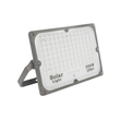 GLOBOSTAR® LUMOVOX 73068 Προβολέας LED 200W 10000lm 120° DC 5V με Φωτοβολταϊκό Panel 5V 12W & Επαναφορτιζόμενη Μπαταρία Li-ion 3.2V 10000mAh Αδιάβροχο IP65 Ψυχρό Λευκό 6000K - 180 x SMD2835 Sanan Chip - Γκρι Ανθρακί - Μ29 x Π0 x Υ19cm - 2 Χρόνια Εγγύηση