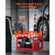 Αντλία Μεταφοράς Καυσίμου VEVOR 230V, 16 GPM 60 L/min, Ηλεκτρική Αντλία Μεταφοράς Λαδιού AC για Ντίζελ, Κηροζίνη, Βιοντίζελ, με Μετρητή, Αυτόματο Ακροφύσιο Καυσίμου & 2 Σωλήνες, Ανύψωση 45 ft/13,7 m, για Οχήματα, Εργοτάξια