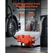 Αντλία μεταφοράς καυσίμου VEVOR 230V, 20 GPM 76 L/min, ηλεκτρική αντλία μεταφοράς λαδιού AC, με μετρητή, ακροφύσιο καυσίμου αυτόματης απενεργοποίησης και εύκαμπτο σωλήνα εκκένωσης, υψηλή ροή για βενζίνη, ντίζελ, κηροζίνη, βιοντίζελ, αιθανόλη