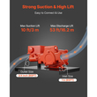 Αντλία μεταφοράς καυσίμου VEVOR 230V, 20 GPM 76 L/min, ηλεκτρική αντλία μεταφοράς λαδιού AC, με μετρητή, ακροφύσιο καυσίμου αυτόματης απενεργοποίησης και εύκαμπτο σωλήνα εκκένωσης, υψηλή ροή για βενζίνη, ντίζελ, κηροζίνη, βιοντίζελ, αιθανόλη