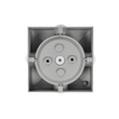 kelvo® ARKOS KLV-101-0111 Μοντέρνο Φωτιστικό Τοίχου - Απλίκα LED 8W 840lm 15° AC 220-240V Αδιάβροχο IP65 Θερμό Λευκό 2700K - Lumileds COB Chip & TÜV SÜD Driver - Γκρι Ανθρακί Ματ - Μ14 x Π5.5 x Υ14cm - 5 Χρόνια Εγγύηση