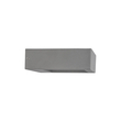 kelvo® AURA KLV-101-0117 Μοντέρνο Φωτιστικό Τοίχου - Απλίκα LED 7W 875lm 45° AC 220-240V Αδιάβροχο IP65 Θερμό Λευκό 2700K - Bridgelux COB Chip & TÜV SÜD Driver - Γκρι Ανθρακί Ματ - Μ15 x Π12.5 x Υ4.5cm - 5 Χρόνια Εγγύηση
