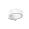 kelvo® AURA KLV-101-0115 Μοντέρνο Φωτιστικό Τοίχου - Απλίκα LED 7W 875lm 45° AC 220-240V Αδιάβροχο IP65 Θερμό Λευκό 2700K - Bridgelux COB Chip & TÜV SÜD Driver - Λευκό Ματ - Μ15 x Π13 x Υ4.5cm - 5 Χρόνια Εγγύηση
