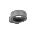 kelvo® AURA KLV-101-0114 Μοντέρνο Φωτιστικό Τοίχου - Απλίκα LED 7W 875lm 45° AC 220-240V Αδιάβροχο IP65 Θερμό Λευκό 2700K - Bridgelux COB Chip & TÜV SÜD Driver - Γκρι Ανθρακί Ματ - Μ15 x Π13 x Υ4.5cm - 5 Χρόνια Εγγύηση