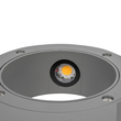 kelvo® AURA KLV-101-0114 Μοντέρνο Φωτιστικό Τοίχου - Απλίκα LED 7W 875lm 45° AC 220-240V Αδιάβροχο IP65 Θερμό Λευκό 2700K - Bridgelux COB Chip & TÜV SÜD Driver - Γκρι Ανθρακί Ματ - Μ15 x Π13 x Υ4.5cm - 5 Χρόνια Εγγύηση