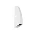 kelvo® FLUX KLV-101-0121 Μοντέρνο Φωτιστικό Τοίχου - Απλίκα LED 6W 750lm 30° AC 220-240V Αδιάβροχο IP65 Θερμό Λευκό 2700K - Bridgelux COB Chip & TÜV SÜD Driver - Λευκό Ματ - Μ5 x Π8.5 x Υ17cm - 5 Χρόνια Εγγύηση