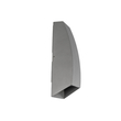 kelvo® FLUX KLV-101-0120 Μοντέρνο Φωτιστικό Τοίχου - Απλίκα LED 6W 750lm 30° AC 220-240V Αδιάβροχο IP65 Θερμό Λευκό 2700K - Bridgelux COB Chip & TÜV SÜD Driver - Γκρι Ανθρακί Ματ - Μ5 x Π8.5 x Υ17cm - 5 Χρόνια Εγγύηση