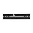 kelvo® SPOTA KLV-101-0136 Μοντέρνο Κινούμενο Φωτιστικό Σποτ Οροφής με Ντουί 2 x GU10 90° AC 220-240V IP20 - Μαύρο Ματ - Μ30 x Π6 x Υ14.5cm