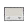 GLOBOSTAR® LUMOVOX 73070 Προβολέας LED 400W 20000lm 120° DC 5V με Φωτοβολταϊκό Panel 5V 25W & Επαναφορτιζόμενη Μπαταρία Li-ion 3.2V 20000mAh Αδιάβροχο IP67 Ψυχρό Λευκό 6000K - 400 x SMD2835 Sanan Chip - Γκρι Ανθρακί - Μ45 x Π7.5 x Υ30.5cm - 2 Χρόνια Εγγύηση