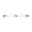 kelvo® SPOTA KLV-101-0139 Μοντέρνο Κινούμενο Φωτιστικό Σποτ Οροφής με Ντουί 3 x GU10 90° AC 220-240V IP20 - Λευκό Ματ - Μ48 x Π6.2 x Υ14cm