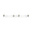 kelvo® SPOTA KLV-101-0141 Μοντέρνο Κινούμενο Φωτιστικό Σποτ Οροφής με Ντουί 4 x GU10 90° AC 220-240V IP20 - Λευκό Ματ - Μ64 x Π6 x Υ14cm
