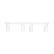 kelvo® SPOTA KLV-101-0141 Μοντέρνο Κινούμενο Φωτιστικό Σποτ Οροφής με Ντουί 4 x GU10 90° AC 220-240V IP20 - Λευκό Ματ - Μ64 x Π6 x Υ14cm