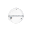 kelvo® SPOTA KLV-101-0145 Μοντέρνο Κινούμενο Φωτιστικό Σποτ Οροφής με Ντουί 3 x GU10 90° AC 220-240V IP20 - Λευκό Ματ - Μ19 x Π19 x Υ14cm