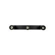 kelvo® SPOTA KLV-101-0138 Μοντέρνο Κινούμενο Φωτιστικό Σποτ Οροφής με Ντουί 3 x GU10 90° AC 220-240V IP20 - Μαύρο Ματ - Μ48 x Π6.2 x Υ14cm