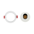 kelvo® ASYMMETRICAL KLV-101-0130 Χωνευτό Downlight Σποτ LED 7W 840lm 15°x30° AC 220-240V IP20 Θερμό Λευκό 2700K - Bridgelux COB Chip & TÜV SÜD Driver - Λευκό Ματ - Μ8.3 x Π8.3 x Υ8.16cm / Q7.25cm - 5 Χρόνια Εγγύηση