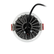 kelvo® PINADO KLV-101-0127 Χωνευτό Downlight Σποτ LED 7W 875lm 15° AC 220-240V IP20 Φυσικό Λευκό 4500K - Bridgelux COB Chip & TÜV SÜD Driver - Λευκό Ματ - Μ8.3 x Π8.3 x Υ8.16cm / Q7.25cm - 5 Χρόνια Εγγύηση