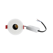kelvo® PINADO KLV-101-0126 Χωνευτό Downlight Σποτ LED 7W 840lm 15° AC 220-240V IP20 Θερμό Λευκό 2700K - Bridgelux COB Chip & TÜV SÜD Driver - Λευκό Ματ - Μ8.3 x Π8.3 x Υ8.16cm / Q7.25cm - 5 Χρόνια Εγγύηση