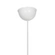 GLOBOSTAR® SOLEI 205-0008 Boho Κρεμαστό Φωτιστικό Οροφής με Ντουί 1 x E27 AC 220-240V IP20 - Λευκό - M30 x Π30 x Υ35cm