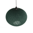 GLOBOSTAR® SOLEI 205-0013 Boho Κρεμαστό Φωτιστικό Οροφής με Ντουί 1 x E27 AC 220-240V IP20 - Πράσινο - M40 x Π40 x Υ45cm