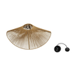 GLOBOSTAR® ECLAIR 205-0031 Boho Κρεμαστό Φωτιστικό Οροφής με Ντουί 1 x E27 AC 220-240V IP20 - Μπεζ - M70 x Π40 x Υ32cm
