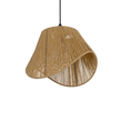 GLOBOSTAR® ELDA 205-0032 Boho Κρεμαστό Φωτιστικό Οροφής με Ντουί 1 x E27 AC 220-240V IP20 - Μπεζ - M32 x Π21 x Υ24cm