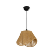 GLOBOSTAR® ELDA 205-0032 Boho Κρεμαστό Φωτιστικό Οροφής με Ντουί 1 x E27 AC 220-240V IP20 - Μπεζ - M32 x Π21 x Υ24cm