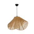 GLOBOSTAR® ELDA 205-0033 Boho Κρεμαστό Φωτιστικό Οροφής με Ντουί 1 x E27 AC 220-240V IP20 - Μπεζ - M68 x Π34 x Υ39cm