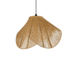 GLOBOSTAR® ELDA 205-0033 Boho Κρεμαστό Φωτιστικό Οροφής με Ντουί 1 x E27 AC 220-240V IP20 - Μπεζ - M68 x Π34 x Υ39cm