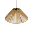 GLOBOSTAR® HATA 205-0037 Boho Κρεμαστό Φωτιστικό Οροφής με Ντουί 1 x E27 AC 220-240V IP20 - Μπεζ - M60 x Π60 x Υ27cm