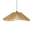 GLOBOSTAR® COURBE 205-0039 Boho Κρεμαστό Φωτιστικό Οροφής με Ντουί 1 x E27 AC 220-240V IP20 - Μπεζ - M62 x Π62 x Υ22cm