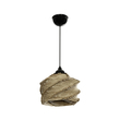 GLOBOSTAR® HUSLE 205-0044 Boho Κρεμαστό Φωτιστικό Οροφής με Ντουί 1 x E27 AC 220-240V IP20 - Μπεζ - M24 x Π24 x Υ21cm