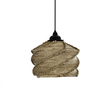GLOBOSTAR® HUSLE 205-0044 Boho Κρεμαστό Φωτιστικό Οροφής με Ντουί 1 x E27 AC 220-240V IP20 - Μπεζ - M24 x Π24 x Υ21cm
