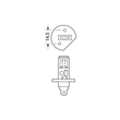 H1 12V 55W P14,5s OSRAM ULTRA LIFE 1ΤΕΜ. BLISTER