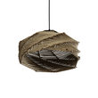 GLOBOSTAR® OLET 205-0049 Boho Κρεμαστό Φωτιστικό Οροφής με Ντουί 1 x E27 AC 220-240V IP20 - Μπεζ - M38 x Π38 x Υ23cm