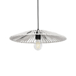 GLOBOSTAR® JAPAN 205-0052 Boho Κρεμαστό Φωτιστικό Οροφής με Ντουί 1 x E27 AC 220-240V IP20 - Λευκό - M40 x Π40 x Υ8cm