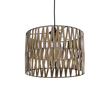 GLOBOSTAR® MARS 205-0054 Boho Κρεμαστό Φωτιστικό Οροφής με Ντουί 1 x E27 AC 220-240V IP20 - Μπεζ - M30 x Π30 x Υ24cm