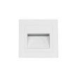 kelvo® STEPART KLV-101-0079 Μοντέρνο Χωνευτό Φωτιστικό Σκαλοπατιού - Διαδρόμου LED 3W 375lm 45° AC 220-240V Αδιάβροχο IP65 Θερμό Λευκό 2700K - Lumileds SMD Chip & TÜV SÜD Driver - Λευκό Ματ - Μ8.5 x Π5 x Υ8.5cm / Q6.72 x 6.72cm - 5 Χρόνια Εγγύηση