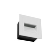 kelvo® STEPART KLV-101-0079 Μοντέρνο Χωνευτό Φωτιστικό Σκαλοπατιού - Διαδρόμου LED 3W 375lm 45° AC 220-240V Αδιάβροχο IP65 Θερμό Λευκό 2700K - Lumileds SMD Chip & TÜV SÜD Driver - Λευκό Ματ - Μ8.5 x Π5 x Υ8.5cm / Q6.72 x 6.72cm - 5 Χρόνια Εγγύηση