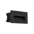 kelvo® STEPART KLV-101-0080 Μοντέρνο Χωνευτό Φωτιστικό Σκαλοπατιού - Διαδρόμου LED 3W 375lm 45° AC 220-240V Αδιάβροχο IP65 Θερμό Λευκό 2700K - Lumileds SMD Chip & TÜV SÜD Driver - Μαύρο Ματ - Μ10.5 x Π4.5 x Υ6cm / Q9.12 x 4.49cm - 5 Χρόνια Εγγύηση