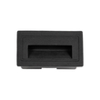kelvo® STEPART KLV-101-0080 Μοντέρνο Χωνευτό Φωτιστικό Σκαλοπατιού - Διαδρόμου LED 3W 375lm 45° AC 220-240V Αδιάβροχο IP65 Θερμό Λευκό 2700K - Lumileds SMD Chip & TÜV SÜD Driver - Μαύρο Ματ - Μ10.5 x Π4.5 x Υ6cm / Q9.12 x 4.49cm - 5 Χρόνια Εγγύηση
