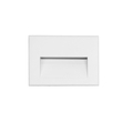 kelvo® STEPART KLV-101-0085 Μοντέρνο Χωνευτό Φωτιστικό Σκαλοπατιού - Διαδρόμου LED 6W 750lm 45° AC 220-240V Αδιάβροχο IP65 Θερμό Λευκό 2700K - Lumileds SMD Chip & TÜV SÜD Driver - Λευκό Ματ - Μ11.5 x Π5.3 x Υ8.3cm / Q10.63 x 7.61cm - 5 Χρόνια Εγγύηση